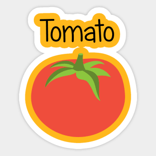 Red Ripe Tomato Sticker